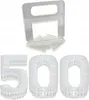Sistema di livellamento per piastrelle set 2mm 500 clip 100 Anteprima dell’immagine prodotto 2