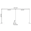 Svatební pozadí Stand Tube Kit Curtain Frame Deco Bow Tube Náhled obrázku produktu 6