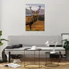 Bilder auf glas - Einteilig - Rehe Wiese Berge - 70x100cm - Produktbild-Vorschau 6