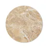 MuchoWow® Mauspad Mousepad Marmor - Weiß - Braun 20x20 cm - Produktbild-Vorschau 1