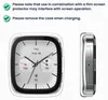 kwmobile 2x Glas Hülle für Amazfit Active 2 Square Produktbild-Vorschau 5