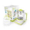 A product shot of an electric kettle and its packaging. Anteprima dell’immagine prodotto