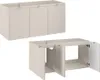 Badezimmer-Waschtisch 140 cm in Beige mit 3 Türen, 3 Produktbild-Vorschau 9