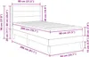 Bettrahmen Blau 80 x 200 cm Polyester Produktbild-Vorschau 11