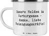 Mr. & Mrs. Panda Teetasse Spruch Reinigungskraft Helden - Produktbild-Vorschau 1