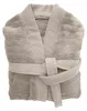 Heckettlane Badjas Prestige Taupe Maat XL 100% Katoen Productafbeelding-voorbeeld 1