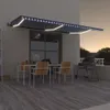vidaXL Automatische Markise mit LED & Windsensor 600x300 Produktbild-Vorschau 2