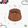 A woven basket with dimensions indicated by lines and text. Náhľad obrázku produktu