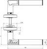 ASSA ABLOY Code Handle version A 492-08---11---6 (pour Voir les images du produit 2