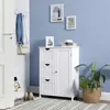 Mobile da bagno VASAGLE, mobile da bagno con 3 ampi Anteprima dell’immagine prodotto 6