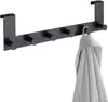 WENKO Metall Türgarderobe Celano in Schwarz 39 x 11 x 5,5 Produktbild-Vorschau 7