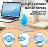 Glitzernder Stressball mit weicher Maltose-Haptik, Produktbild-Vorschau 5
