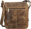 Greenburry Umhängetasche Leder Herren Damen braun VINTAGE Produktbild-Vorschau 40