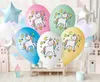 Pallone di gomma unicorno notte magica 5 pezzi 30cm Gemar Anteprima dell’immagine prodotto 4