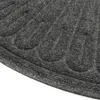 Fußmatte - 60x90 cm - Halbrund - Grau - Rutschfeste Produktbild-Vorschau 3