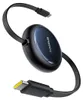 Cavo Retrattile Baseus Nomos 100W USB-C a USB-C 1.5 m Nero Anteprima dell’immagine prodotto 2