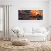 Glasbild 150x60cm in XXL für Wohnzimmer, Schlafzimmer Motiv Produktbild-Vorschau 2