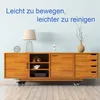 Lenkrollen für Möbel, 4 Lenkrollen mit Bremse & Schrauben, Produktbild-Vorschau 5