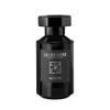 A black bottle of perfume on a white background. Anteprima dell’immagine prodotto