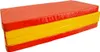 Klappbare Turnmatte Gamma 200x100x8 cm – 4-teilig rot/gelb Produktbild-Vorschau 6