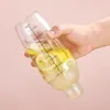 2dílný plastový šejkr na koktejly, ruční šejkr se stupnicí, Náhled obrázku produktu 4