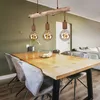 Hängeleuchte, Balken natur, Kabel, rost, L 60 cm Produktbild-Vorschau 8