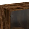 Highboard mit Türen Räuchereiche 68x37x142 cm Holzwerkstoff Produktbild-Vorschau 10