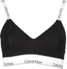 Schwarzer Bralette-BH für Damen mit Polstern und Produktbild-Vorschau 1