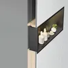 Wandeinbau-Regal Fürs Bad REA 30x60 Black Produktbild-Vorschau 6