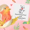 Mr. & Mrs. Panda Grußkarte Sportreporter Leidenschaft - Produktbild-Vorschau 5