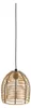 LED Rattan Lampe batteriebetrieben 16x18x16cm warmweiß Produktbild-Vorschau 1