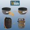 Vilde | Set stoviglie da campeggio in alluminio 3 pezzi - Anteprima dell’immagine prodotto 10