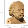 Cartonic Puzzle 3D Albert Einstein, buste, kit 3D en Voir les images du produit 8