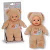 BABY born for babies Cutie, Puppe mit Knisterfolie - EINE Produktbild-Vorschau 1