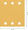 EXPERT C470 Schleifblatt, 115x107mm, K80, 6 Löcher, 50-tlg. Produktbild-Vorschau 4