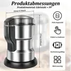 Gewürzmühle elektrisch 300W, mit 4 Edelstahlklingen, Produktbild-Vorschau 2