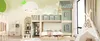 Kinder-Etagenbett 90x200 cm aus Kiefernholz & MDF Hausbett Produktbild-Vorschau 10