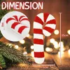 Weihnachtskissen mit Zuckerstangen-Pfefferminzmotiv, Produktbild-Vorschau 3