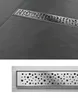 Duschrinne Bodenablauf Befliesbar Napo 80 cm Edelstahl Produktbild-Vorschau 6