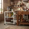 Relaxdays 4052025848217, 3 pół., Naturalne drewno, Biały, 4 Podgląd zdjęcia produktu 3