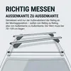 Alu Relingträger VDP L120 universal Dachträger 90kg Produktbild-Vorschau 7