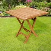 Teako Design Klapptisch Rovigi Teakholz Massiv Wetterfest Produktbild-Vorschau 7