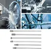 6ks 6mm 1/4" hliníkové rotační frézy s extra dlouhou Náhled obrázku produktu 6
