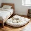 (Beige) Bodenkissen 100 × 100 cm für Kinder, weiche Produktbild-Vorschau 2