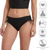 Aquarti Bikinihose Damen mit Raffung Perioden Slip, Farbe: Produktbild-Vorschau 4
