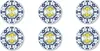 Excelsa zestaw 6 łopatek do pizzy Amalfi porcelana 31x2x31 Podgląd zdjęcia produktu 1