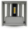 Graue LED-Wandleuchten - Quadratisch - Bridgelux - IP65 - Produktbild-Vorschau 24