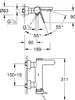 GROHE Plus Einhand-Wannenbatterie, Ausladung 189mm, Produktbild-Vorschau 4