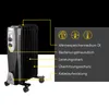 Gutfels Ölradiator HR 32007 sw7 sw | 7 Rippen | 1500 Watt | Produktbild-Vorschau 3