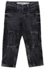 Schwarze Jeans für Jungen, bequeme Hose mit Ziernähten 116 Produktbild-Vorschau 3